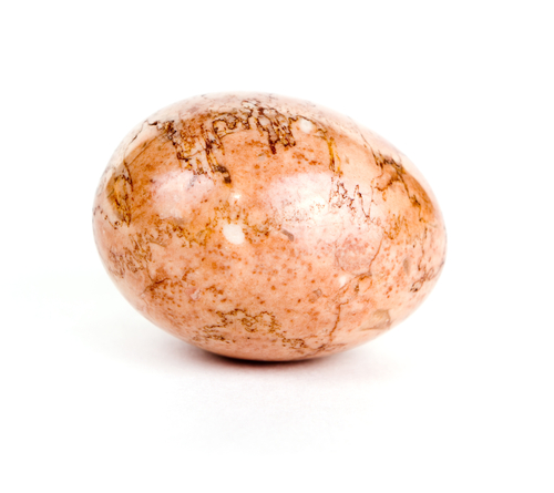egg made from stone